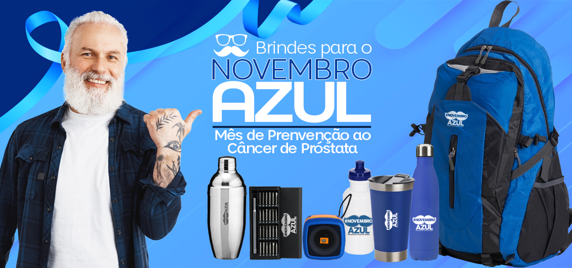 Brindes Personalizados Para O Novembro Azul