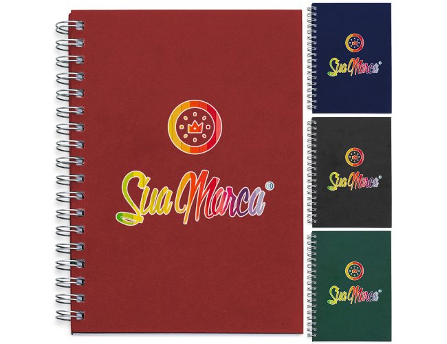 Caderno Personalizado De 185x255mm